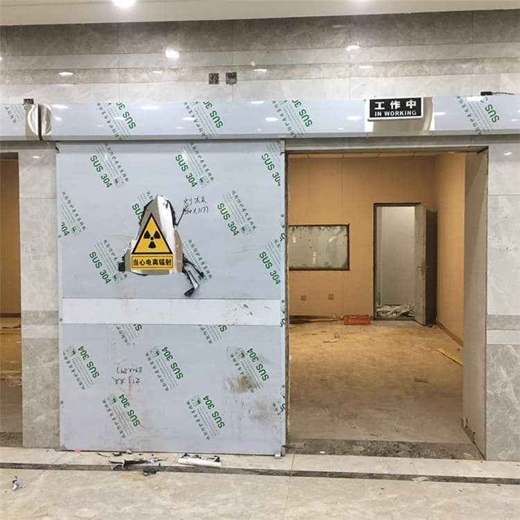 南京双扇电动防护铅门